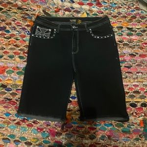 Bermuda Jean shorts